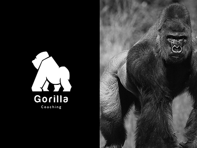 Animal logo Gorilla agency animal animation app brand branding design icon identity illustration logo mark monogram stationary type typography ui ux vector visual