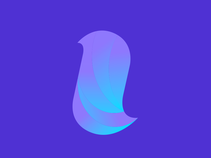 I Gradient logo logo2018 animal color app icon gradient mark agency vector construction colorful visual typography monogram illustration stationary logo identity brand branding