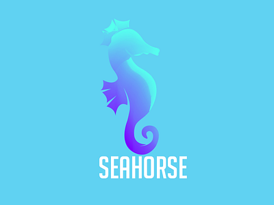 Animal logo Seahorse