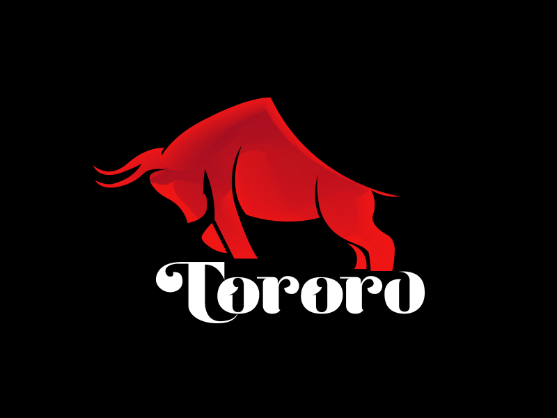 Animal Logo Tororo mark web color animal stationery gradient agency vector construction colorful visual typography monogram illustration stationary logo identity design brand branding
