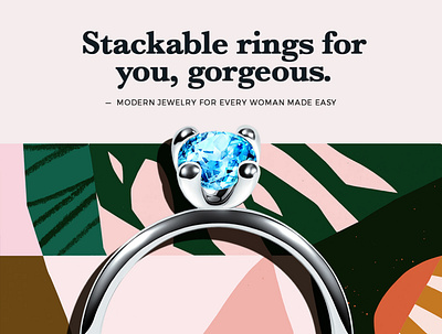 Direct-to-consumer jewelry brand d2c jewelry ring
