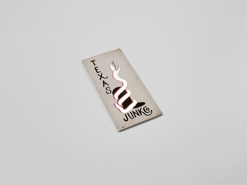 Texas Junk Co. Mini Cards brand identity branding design foil graphic design handmade illustration stationery texas