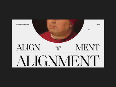 Alignment animation art education grid helvetica interaction minimalism obys typography ui ux webdesign