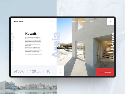 Rent House Website architecture design grid helvetica house interaction rent