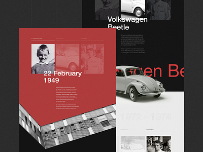 Niki Lauda biography black grid helvetica history interaction minimalism obys photo race typography ui ux webdesign