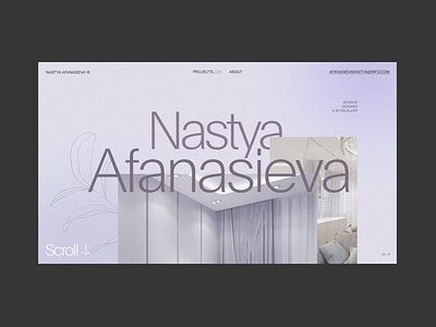 Nastya Afanasieva animation fashion grid industrial design interaction interior minimalism obys pastel smooth typography ui ux visual design webdesign