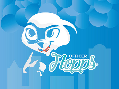 Zootopia - Officer Hopps illustration zootopia