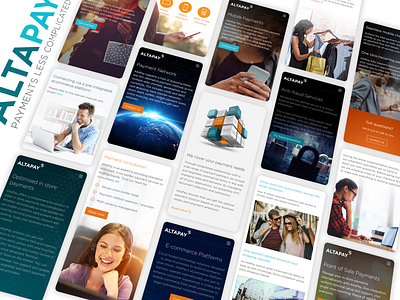 Altapay - Mobile version mobile first responsive design uiux
