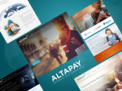 ALTAPAY Desktop amazing banners graphic design mobile first responsive design uiux