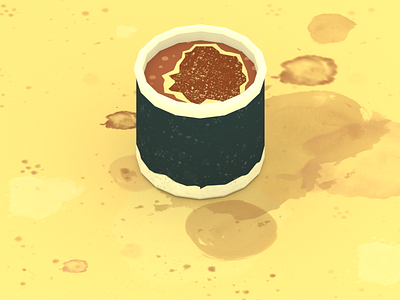 Coffee/Chocolate chocolate coffee hot hot chocolate low poly lowpoly