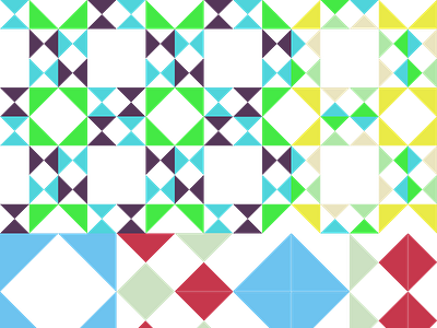 Playing with triangles on gridgenerator geometric geometry grid mosaic pattern patterns pixel pixelart shape square triangle triangles