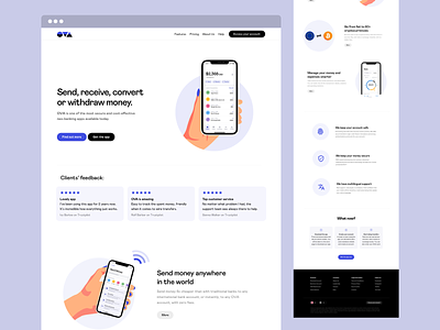 Fintech Landing Page (Case Study)