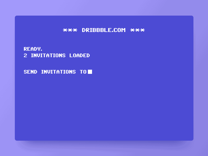 2 Dribbble Invites✌️ invitation invite