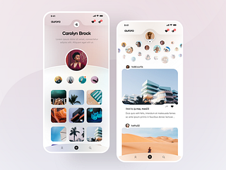 Social Network Concept by Andrei Simion on Dribbble