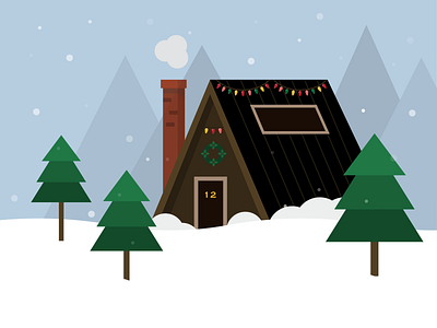 A-Frame Winter Wonderland