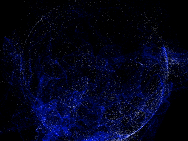 Particle animation 4