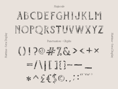 Mattina—Sera Font Preview brush texture font font design hand painted handlettering illustration lettering svg svg font type typedesign typography