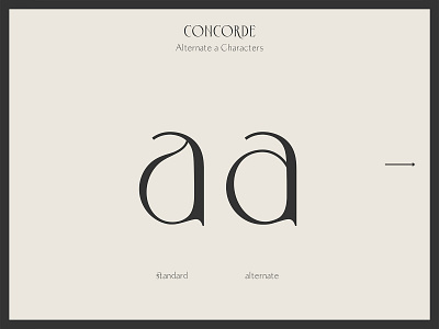 Concorde a Alternate design font design handlettering illustration lettering parisian serif serif a serif font serif typeface typedesign typography vintage