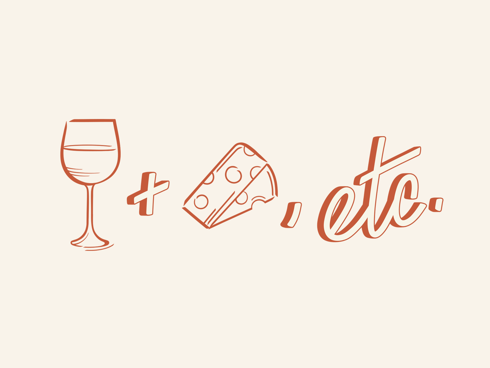 Wine and Cheese Animation animated gif animated illustration animation charcuterie cheese cheese brand handlettering illustration lettering nashville typography wine wine brand