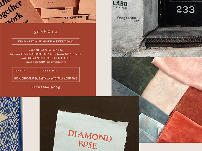 Mood Board - The New Eclectic brand branding color design event design identity inspiration logo moodboard research styling trend typography