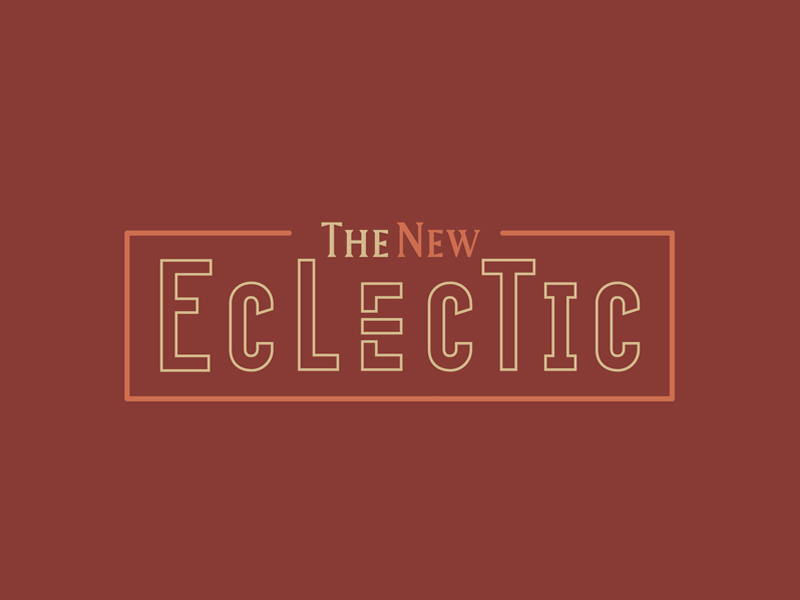 The New Eclectic Outline Logo by Laura on Dribbble