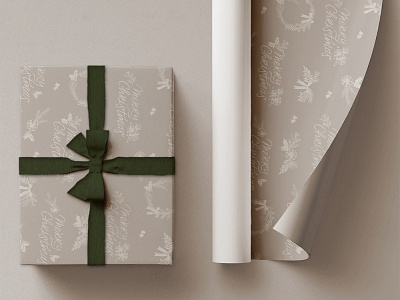 Merry Christmas Wrapping Sheet