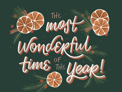 Most Wonderful Time of the Year Card