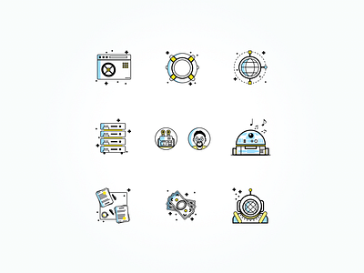 Web service icons