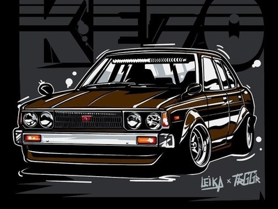 Toyota Corolla t-shirt print