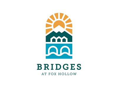 Bridges at Fox Hollow Logo Concept