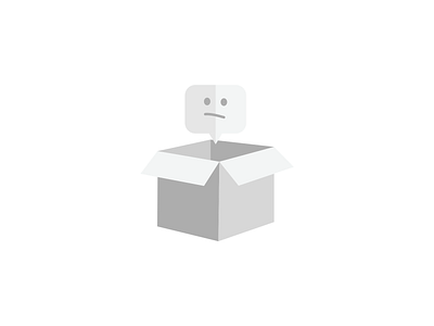 Empty box empty illustration inbox ui