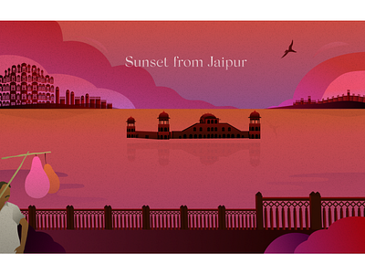 Sunset from Jaipur