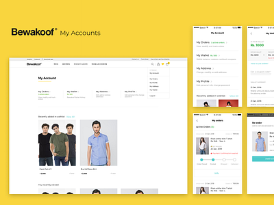 My Accounts - Bewakoof