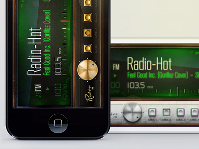 Radio app fm radio retro