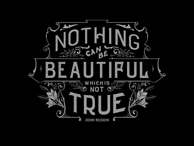 Lettering quote #1 branding design drawing graphic design handdrawn illustration lettering posters type typography vintage