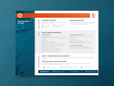 Magento 1 End-of-Life Guide art direction creative design e commerce guide magento magento 2 one page