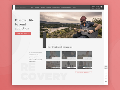 Recovery Center - Website