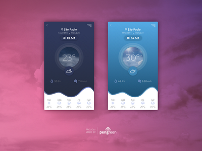 Daily UI Challenge 037 - Weather