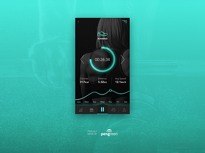 Daily UI Challenge 041 - Workout Tracker