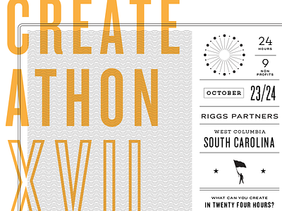 CreateAthon T-shirt design (WIP)