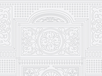 Victorian, Art Nouveau, Art Deco, Arts & Crafts architectural architecture art deco art nouveau arts and crafts detail historic historical line drawing ornament ryon edwards south carolina