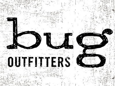 bug outfitters barely used gear bug outfitters columbia custom custom lettering custom logo lettering logo exploration logo sketch ryon edwards sc sketch