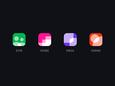 Icon set for apps