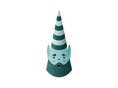 Gnome avatar character design flat illustration illustration illustrator midcentury retro texture vintage work in progress