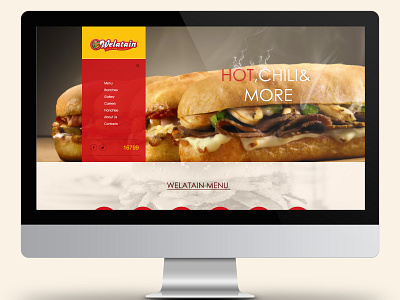 Welatain design layout layoutdesign photoshop ui ui designer web webdesign website
