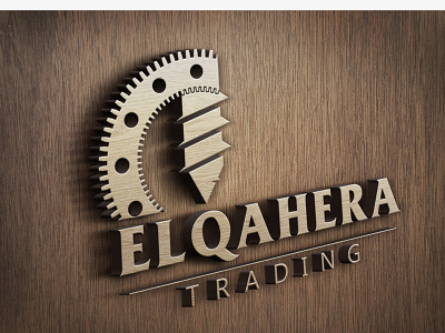 El-Qahera Trading Logo design logo photoshop ui ui designer