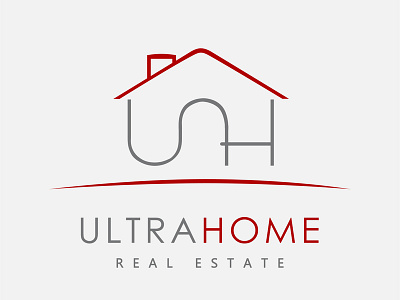 Ultra Home Logo design logo photoshop