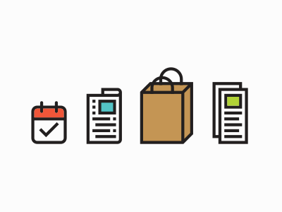 Waste sorting pictograms #2 recycle waste sorting