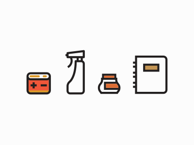 Waste sorting pictograms #9