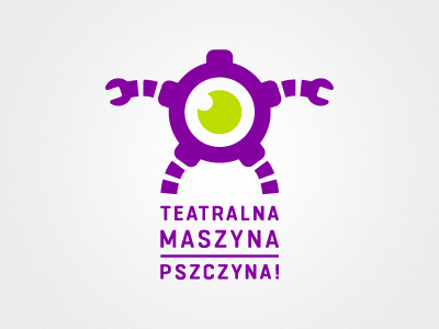 Teatralna Maszyna Pszczyna festival logo theatre